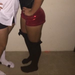 SEQUIN COSTUME/DANCE SHORTS